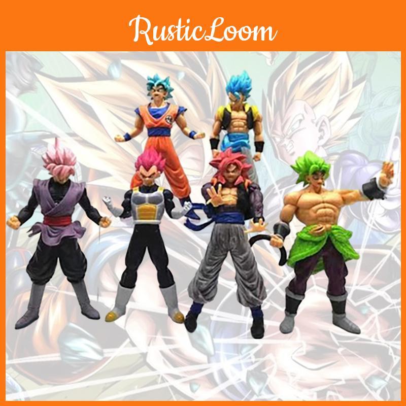 Dragon Ball Handheld Figures 18cm Pvc Material Cartoon Anime Style