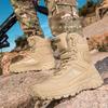 Herren Outdoor Hohe Taktische Stiefel - Langlebig, Schmutzabweisend, Ideal für Wandern und Bergsteigen