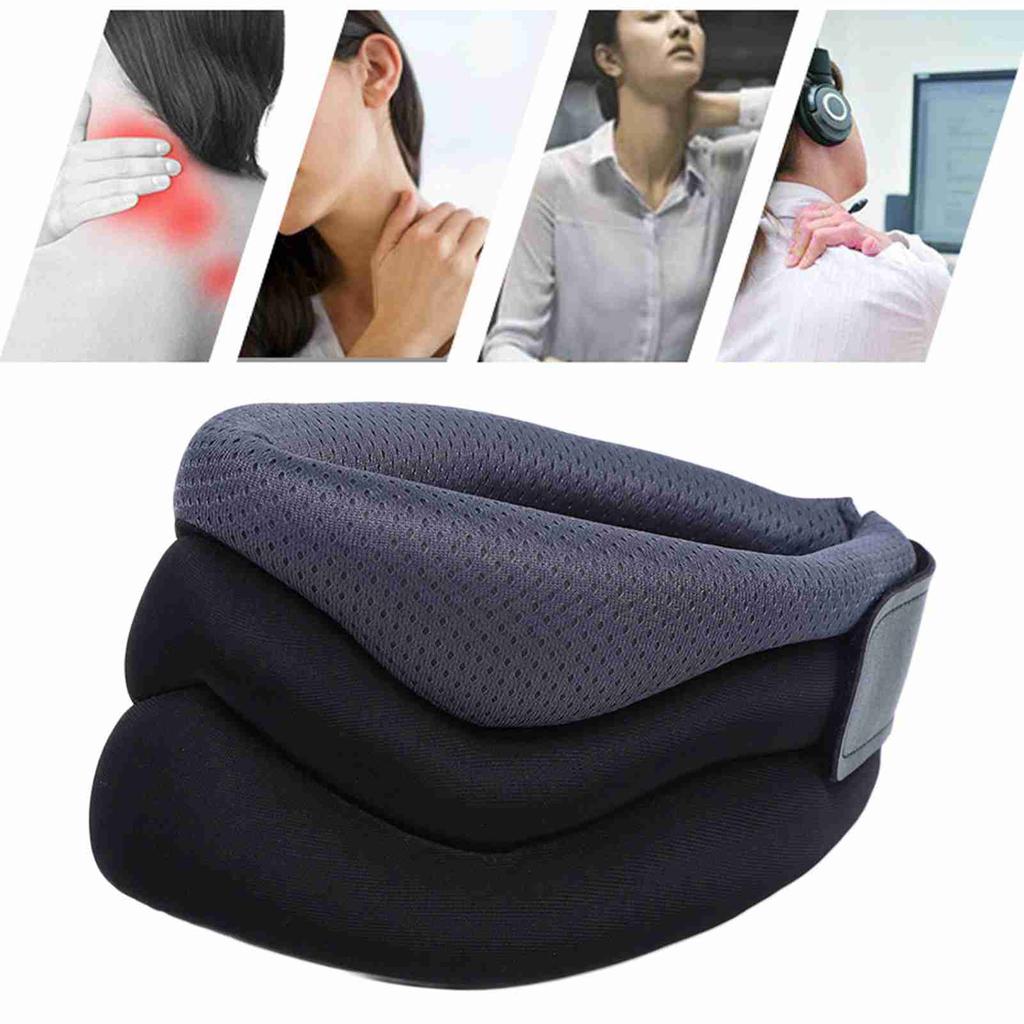 Portable Neck Support Brace Layered Cervical Neck   Collar for   Sleeping