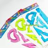 Colorful 4-Piece Ruler Set: 20/30cm, Triangle, Protractor, Straight Ruler