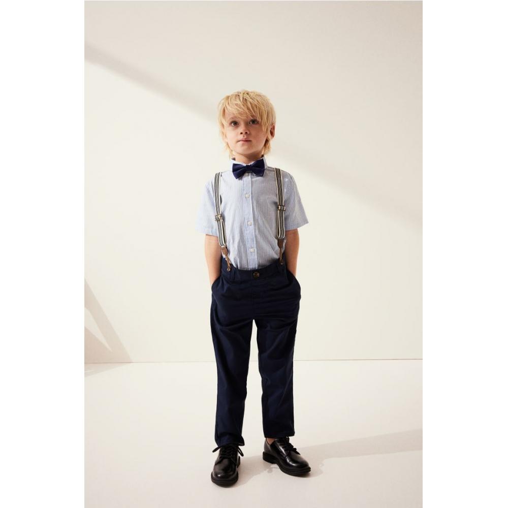 

Комплект из 4 предметов HM Cotton, голубая полоска