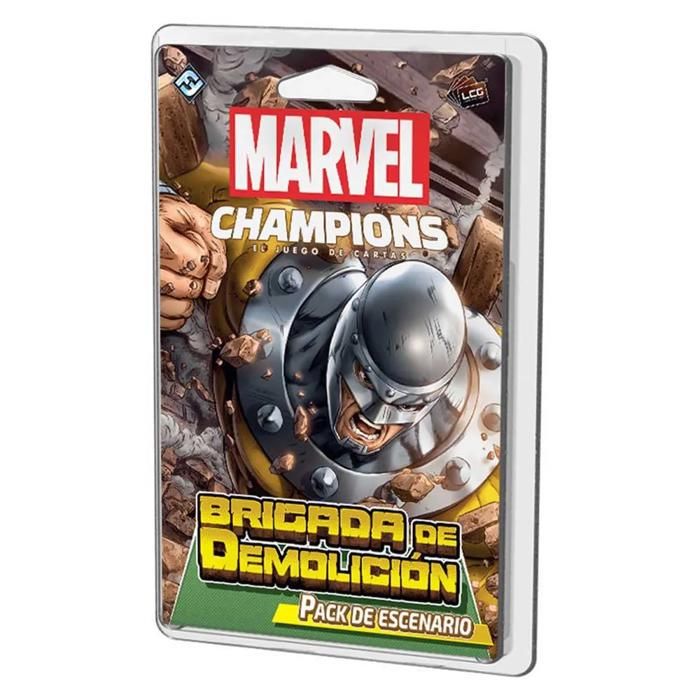 Extension Marvel Champions - Fantasy Flight Games - Brigade De Démolition - Pack De Scénario - Multicolore