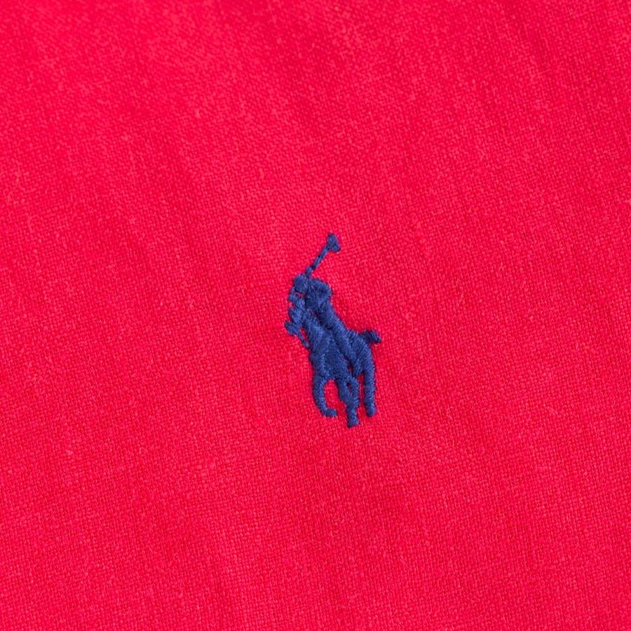 Polo Ralph Lauren SS24 Koszula z krótkim rękawem z lnu z haftowanym logo kucyka męska koszule 710741707-007