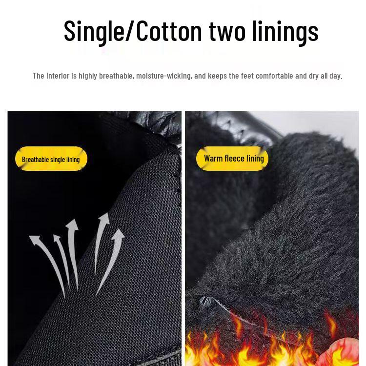 Women's Soft Leather Martin Boots, Thick Sole, British Style, Plus Velvet, Versatile Ankle Boots for Autumn/Winter 2025.