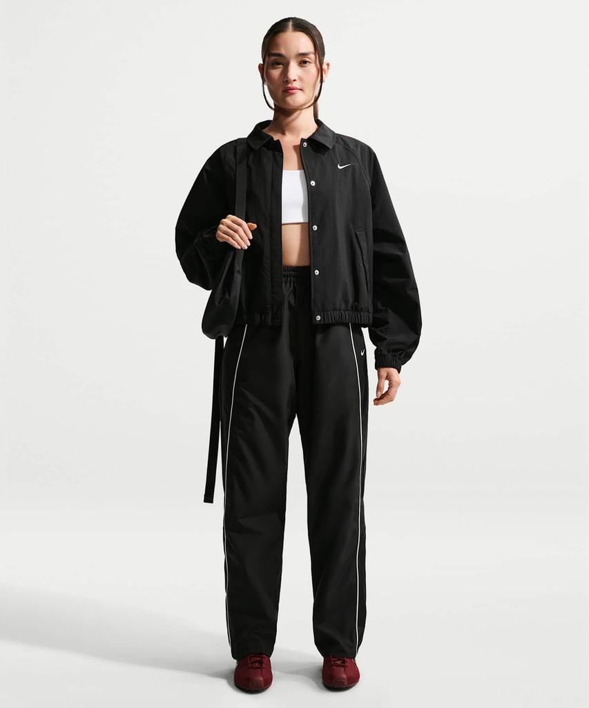 NIKE Sportswear Oversized Mid-Rise Track Pants W - Black:Sale / If0219-010