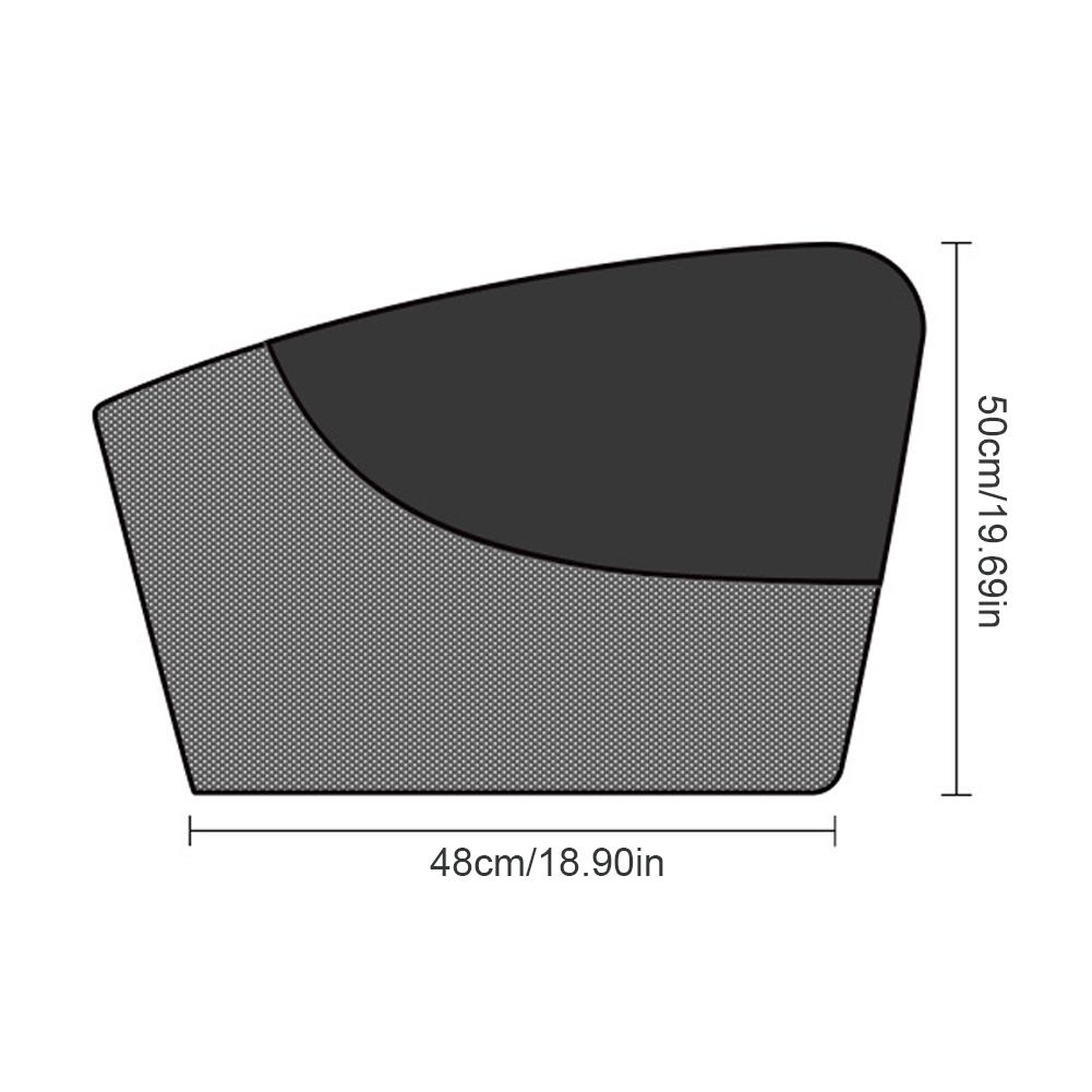 

Магнітна сонцезахисна шторка для авто Захист від УФ-випромінювання Автомобільна шторка Сонцезахисна шторка на вікно авто Бічне вікно Літній захист Плівка на вікно Сітчаста сонцезахисна шторка