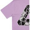 Palace Tri-Ripped T-Shirt Light Purple Unisex Tops P25TS027