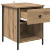 Artisan Oak Nightstand 40 x 42 x 50 cm Particleboard