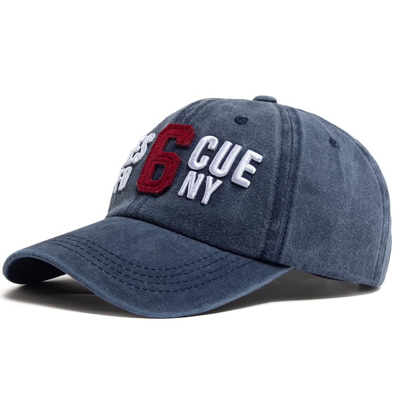 

Мужские летние модные бейсболки с вышивкой из хлопка, мягкие женские кепки для отдыха на природе, козырек для дальнобойщика Adjustable тёмно-синий