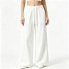 Women's pants fashion casual sweatpants versatile sweatpants wide-leg pants fleece loose trousers women