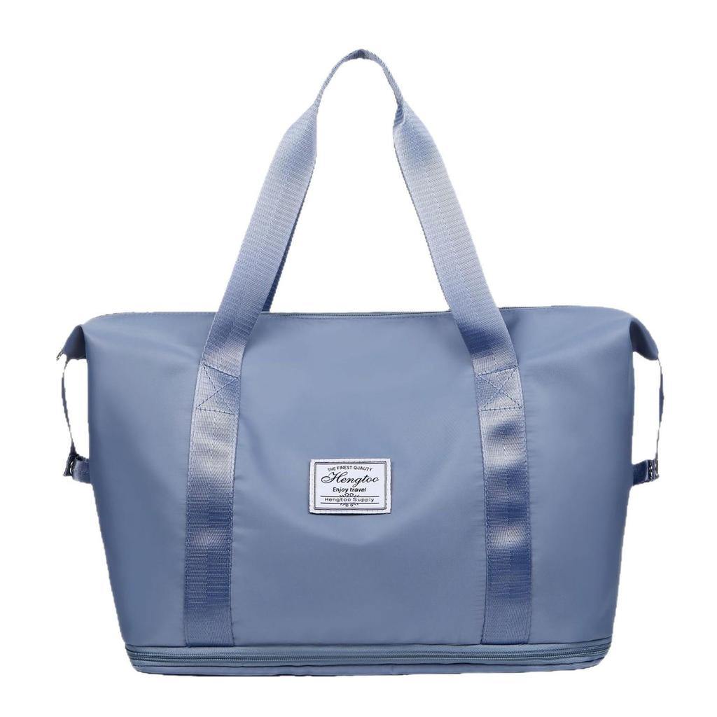 Women's Large Waterproof Travel Bag with Dry/Wet Separation, Expandable Storage, Ideal for Fitness, Swimming, Business Trips