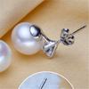 Yikalaisi 925 Sterling Silver Jewelry Pearl Earrings Jewelry For Women Of Freshwater Pearl With Princess Earrings Wedding