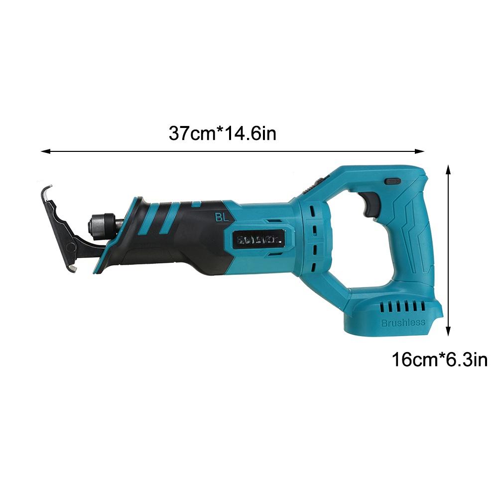 2400W Akku-Säbelsäge Bürstenlose Elektrosäge mit Akku Metall Holz Schneidwerkzeug