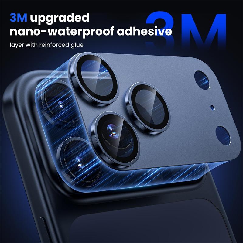 Armor Metal Glass Camera Lens Protector for IPhone 17 Pro Max Air 16 15 14 13 Pro Max Plus 16Pro IPones Lens Cover Accessories