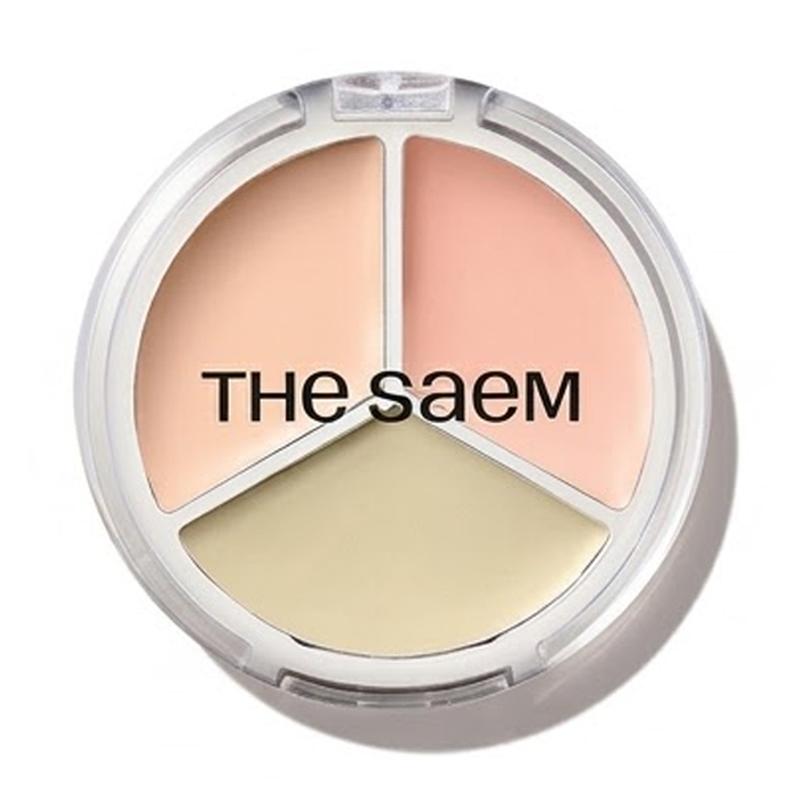 [the SAEM] Консилер-трио Cover Perfection Glow 2 г 19C