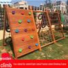 Kids Wooden Climbing Frame & Sensory Play Structure