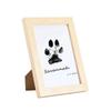 Pet Paw Print Ink Pad Frame - Dog & Baby Commemorative Imprint, Wash-Free Ink.