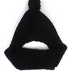 Universal Chemistry Wool Black Ball Hood Muffler Hat Muffler