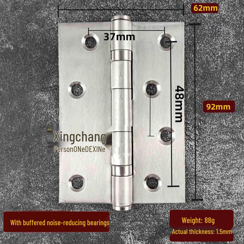 Stainless Steel Folding Casement Hinge for Doors, Windows, Wooden Boxes & Luggage (1-4 inches)