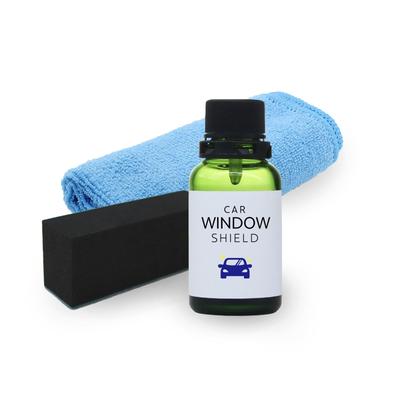 SHIELD Water-Repellent Glass Coating for Car Windshields, Strong Water Repellency, 12-Month Durability, Improved Visibility, Easy Application, Oil Fil