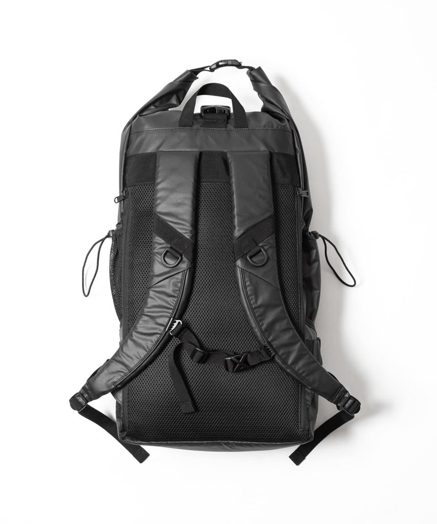 Body Bag RICO Unit Roll Top Mountain Bag BLACK [Machiavellic] (019)