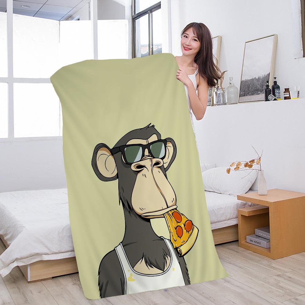 Bored Ape Yacht Club Microfiber Beach Towel Absorbent Quick dry Soft Yoga Swimming Resort Mountain Climbing Towel