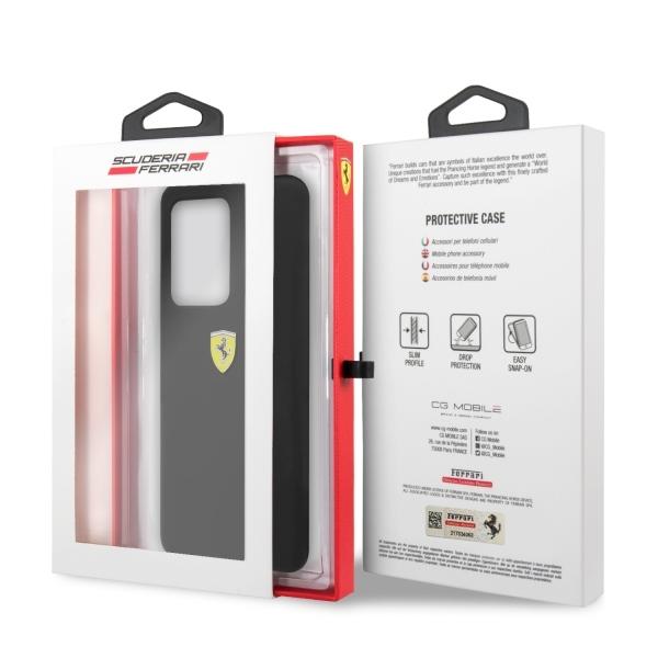 Etui Do Samsung Galaxy S20 Ultra Ferrari Silikonowe Czarne