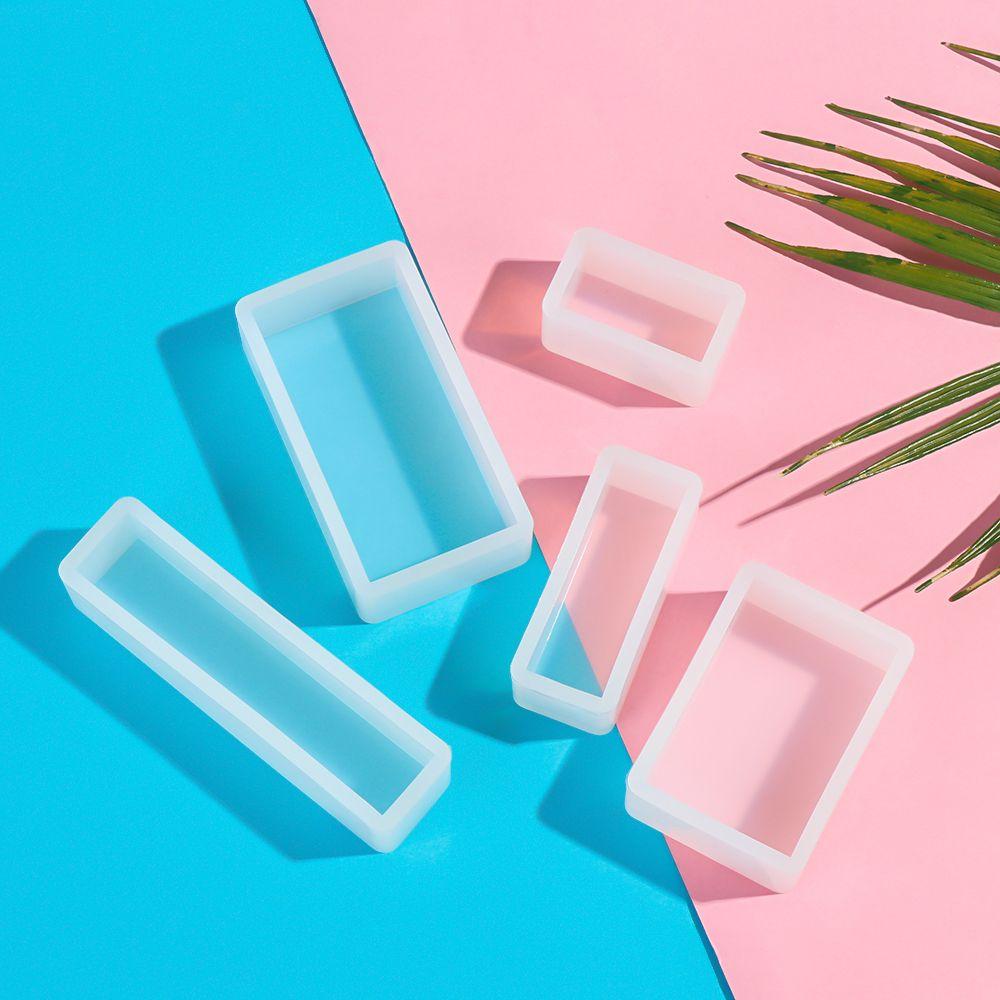 Transparent Crystal UV Epoxy Resin Mold Cube Molds Silicone Mould Jewelry Making Tools