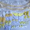 Colorful Ribbon Lace Trim Handmade Material Kit DIY Angel Wings Bunny Ear Handmade Material Pack Pain Bag Card Cover Decoration