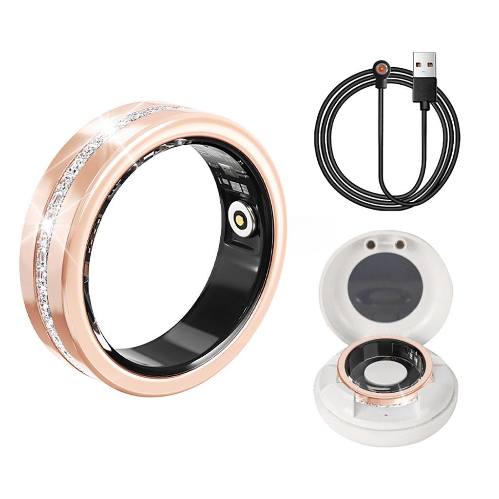 DaringV6 Smart Ring: Multifunctional Sports Pedometer with Heart Rate & Sleep Data Analysis