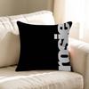 Ins Korean Sweet Pink Letters Pillowcases Home Bedding Decorative Pillow Cover Wedding Super Soft Pillow Case