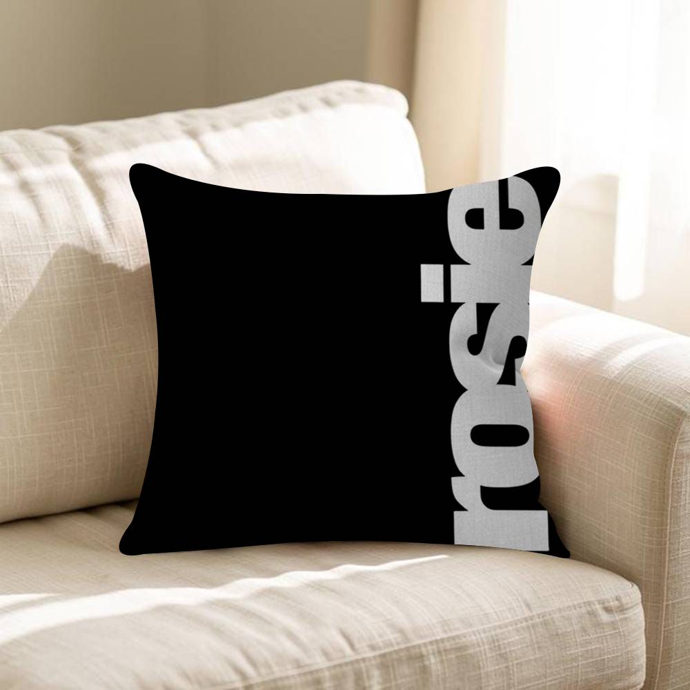 Ins Korean Sweet Pink Letters Pillowcases Home Bedding Decorative Pillow Cover Wedding Super Soft Pillow Case