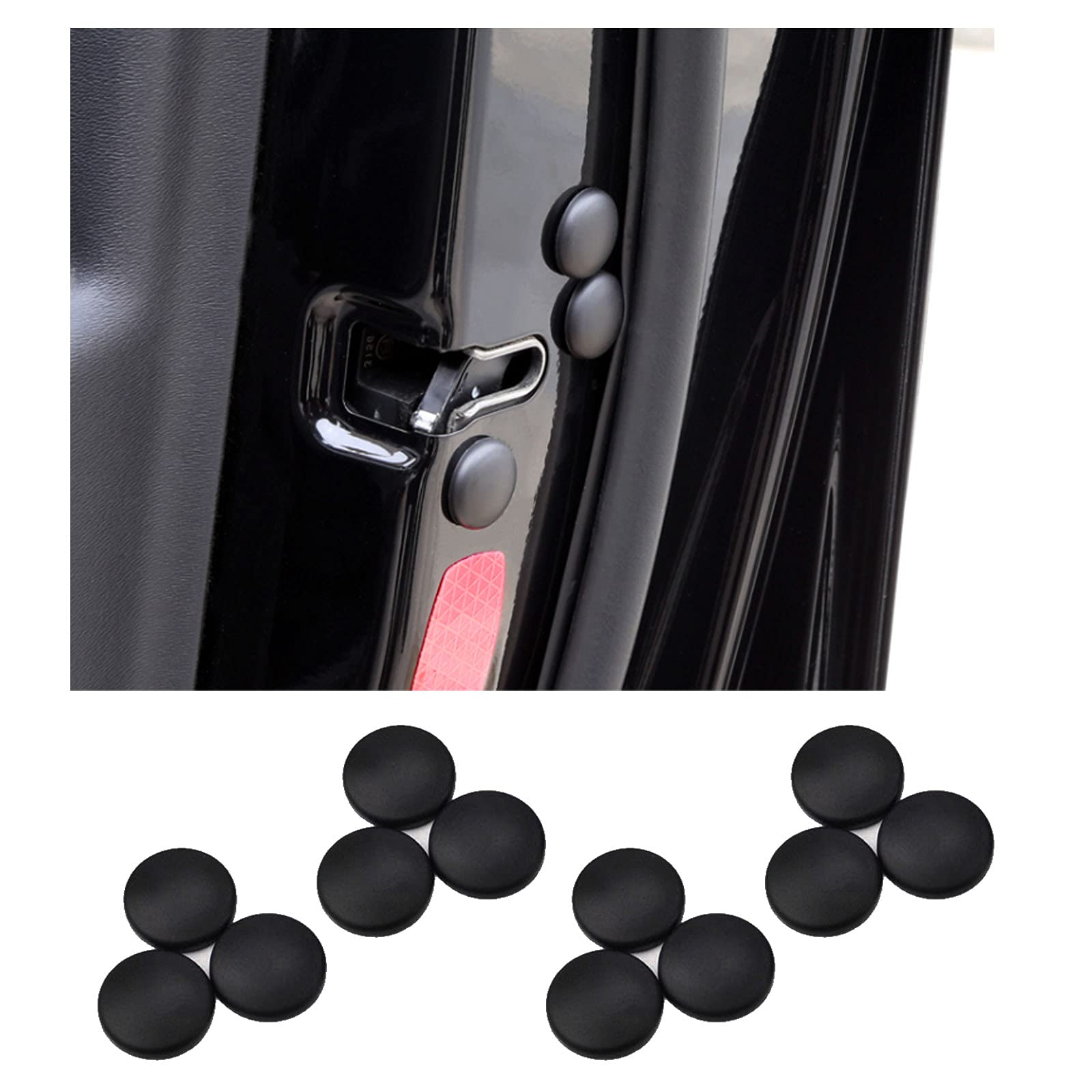 

KEGILUH Toyota Harrier New 4th Generation 80 Series Toyota Aqua AQUA Toyota New Crown 220 Series Toyota Rise Toyota RAV4 Car Door Screw Cover Car Door чёрный