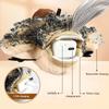Rechargeable Interactive Flying Bird Cat Toy Chirping Flapping Bird with 3 Adjustable Levels Remote Control Pet Toy