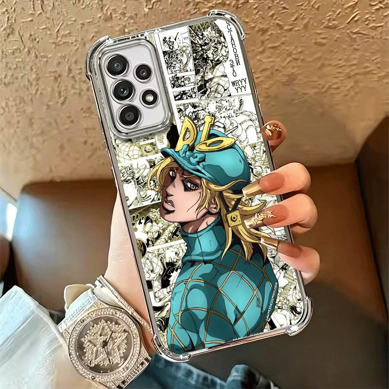 JoJo Adventure Dio Diego Brando Soft Phone Case For Samsung A17 A27 A07 A37 A57 A16 A56 A15 A55 A14 A54 A13 A53 A26 A36 A25 A35