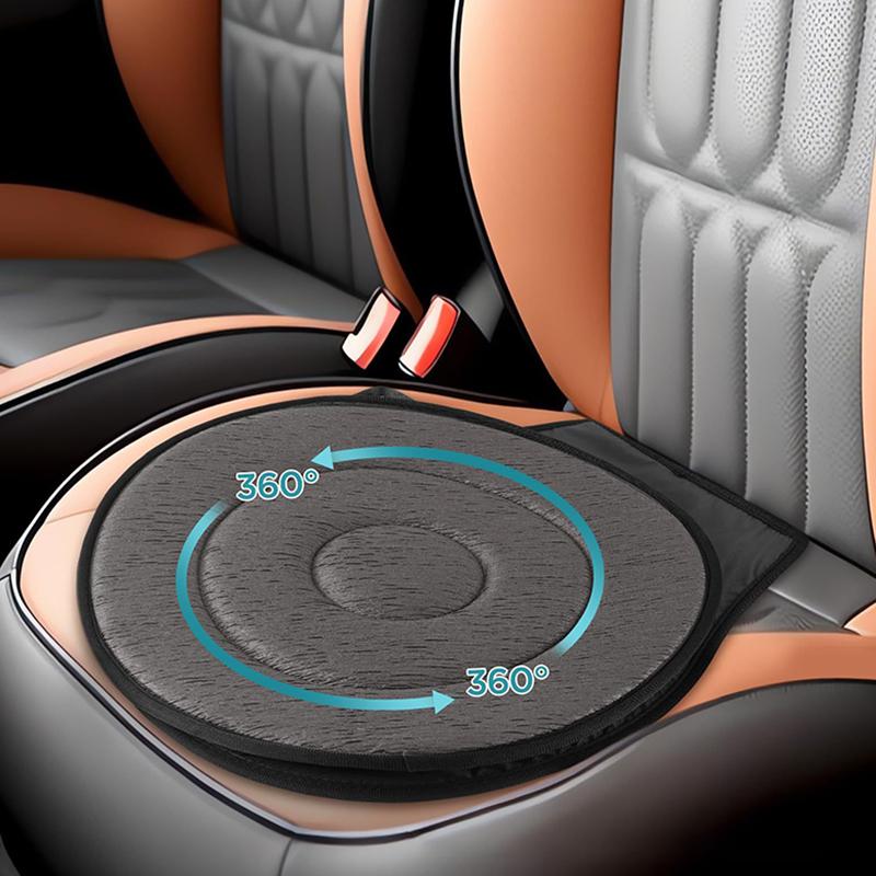 360 Rotating Car Seat Cushion For Elderly Pregnant Women Universal Vehicle Multifunctional Mobile Swivel Seat Pad