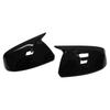 For Mercedes Benz A B Class W169 A160 W245 2008-2012 Carbon Fiber Car Rearview Mirror Cover Caps