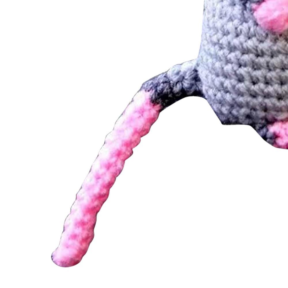 Handmade Knitted Rearview Mirror Accessory Pendant Car Mirror Decor For Car Interior