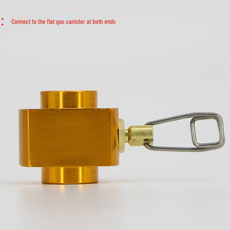 Camping Gas Canister Inflation Adapter - Outdoor Stove Compatible