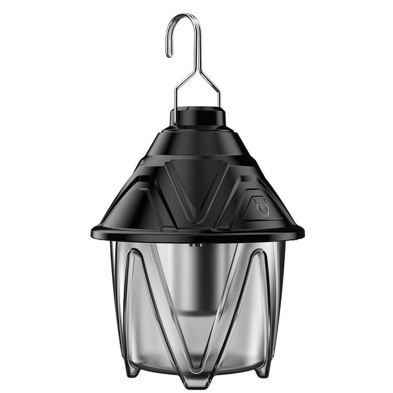 Multifunctional Led Solar Camping Light Rechargeable Outdoor Tent Lamp Portable Lantern Emergency Flashlight for Hiking Fishing