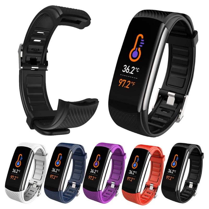 Cinturino Universale di Ricambio per Orologio per C5S C6S C6T Braccialetto Impermeabile in TPU Sportivo Antisuore Portatile Cinturino da Polso