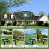 Solar-Powered Ultrasonic Pest & Bird Repeller with Infrared and Flashing Light