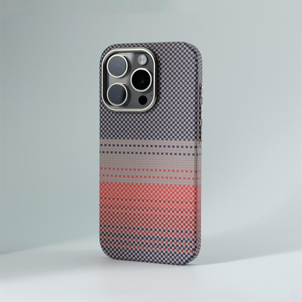iPhone 17 Pro Max Kevlar Magnetic Case - Full Coverage Protective Case for Apple Devices