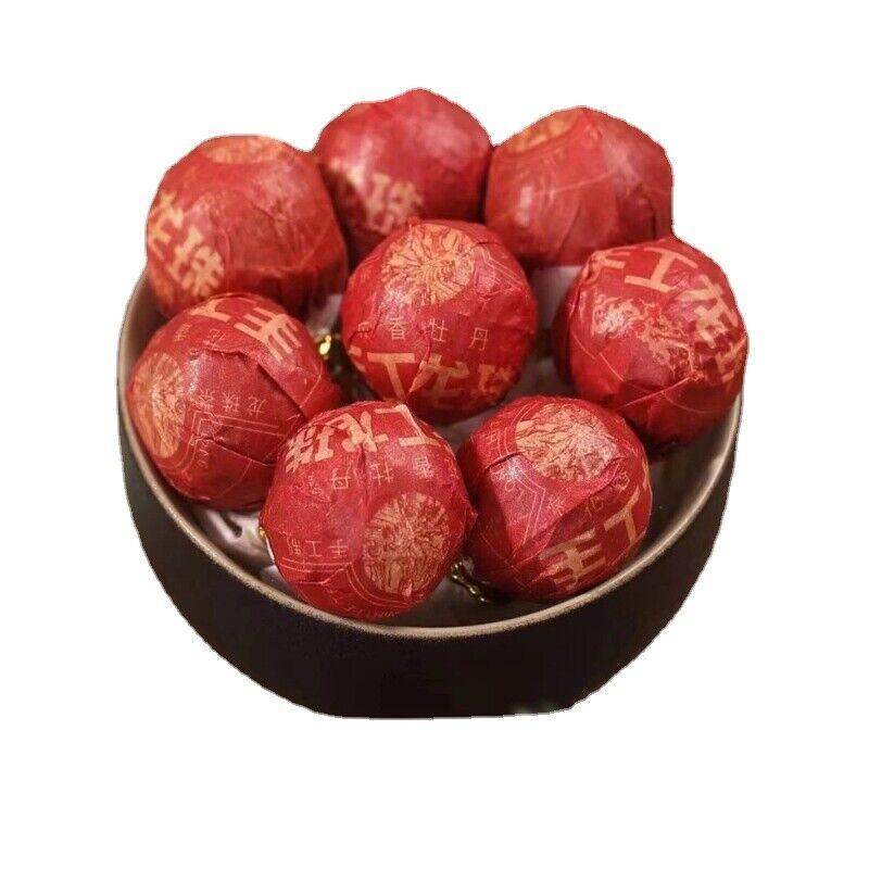 

500г Белый чай Fuding Пион Цветочный густой аромат Жемчуг дракона Ручная работа Туоча