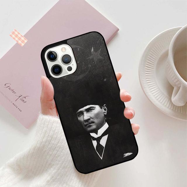 Mustafa Kemal Ataturk Phone Case For iPhone 17 Air 15 16 11 12 13 14 Pro Max Cover For iPhone 17 Air Max Plus Fundas