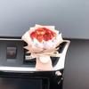 Natural Mini Rose Dried Flower Bouquet Car Air Outlet Pendant Aromatherapy Decoration Birthday Gift