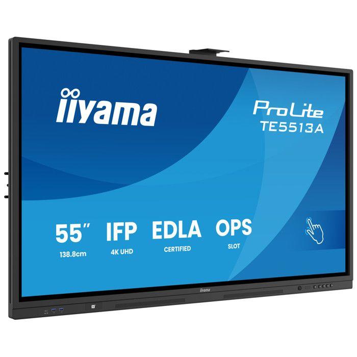 Ecran Interactif - IIYAMA - TE8613A-B1AG - 85.6 Pouces - 4K UHD - IPS - 450 Cd/m²
