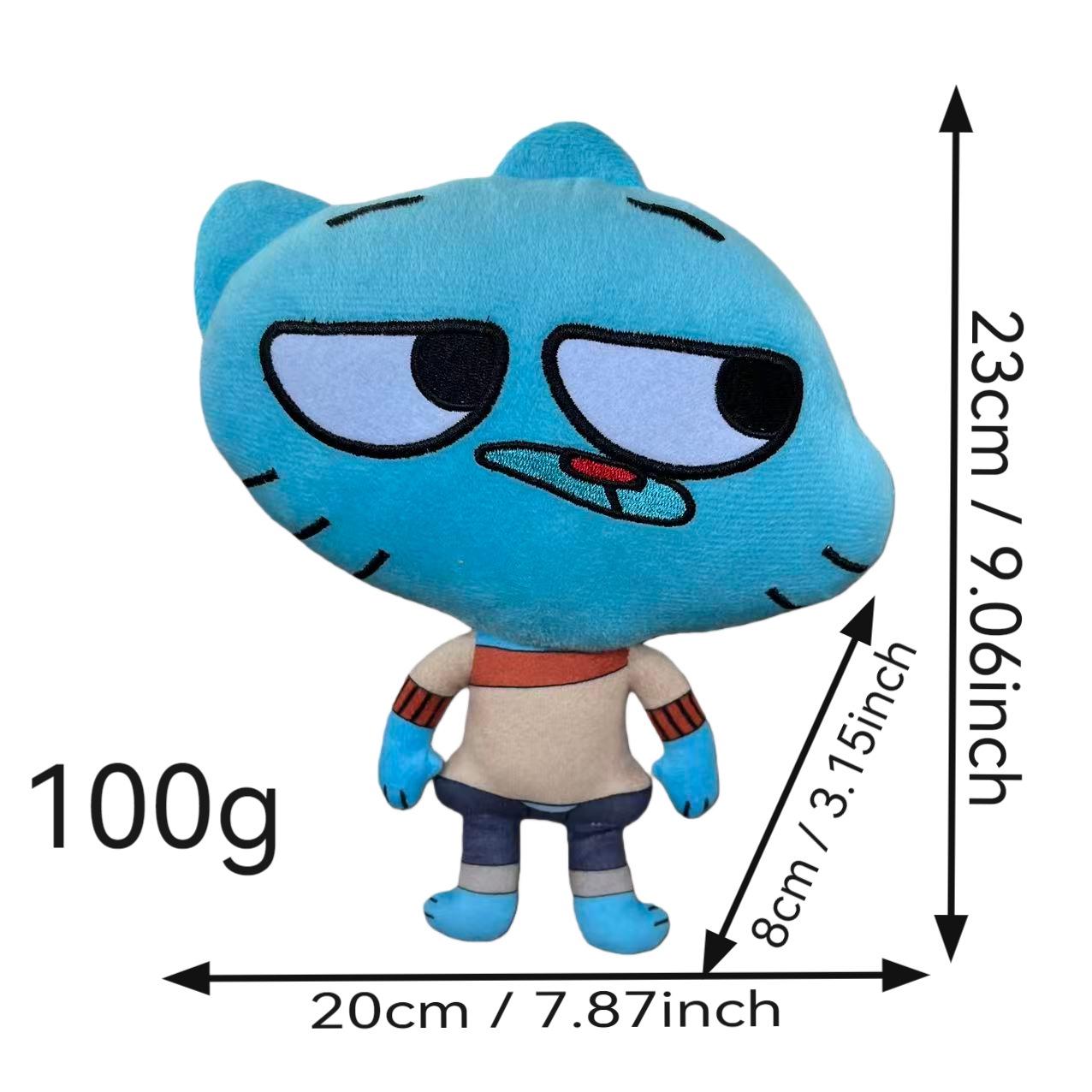 

Gumball World Cartoon Plush Toy - Chewing Gum Children s Anime Figure 25cm