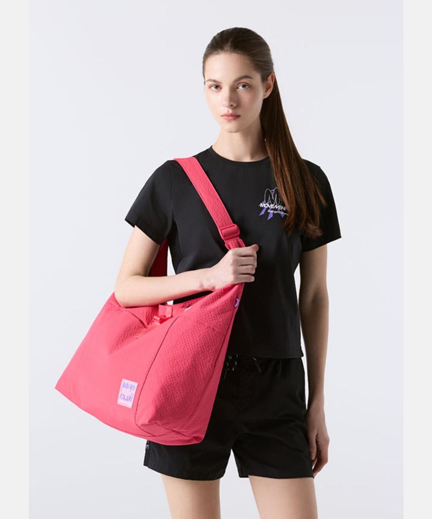 Descente Large Lightweight Shopper Bag Pink Sr223Ubg42