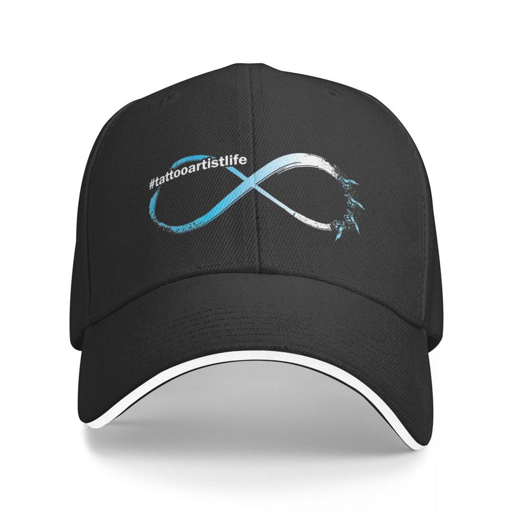 Tattoo Artist To Infinity Golf Cap Merch Leisure Tattooist Casquette Unisex Outdoor Running Golf Adjustable